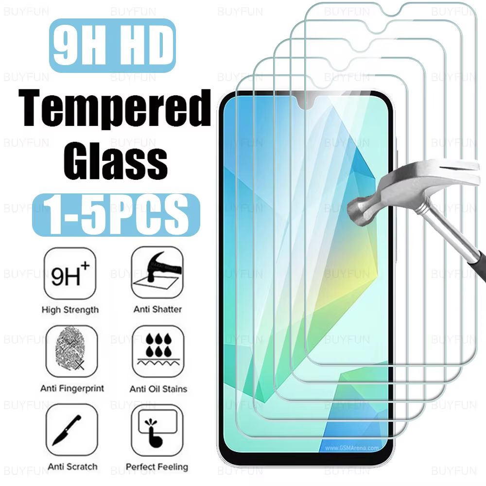 9H Tempered Glass Screen Protector For Samsung Galaxy A16 A17 5G A16 4G 0