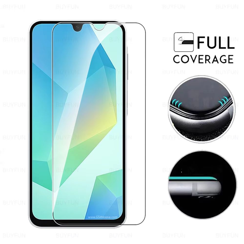 9H Tempered Glass Screen Protector For Samsung Galaxy A16 A17 5G A16 4G 5