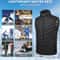 Electric Heated Vest With 9 Warmth Zones USB Powered Body Warmer For Men And Women 4