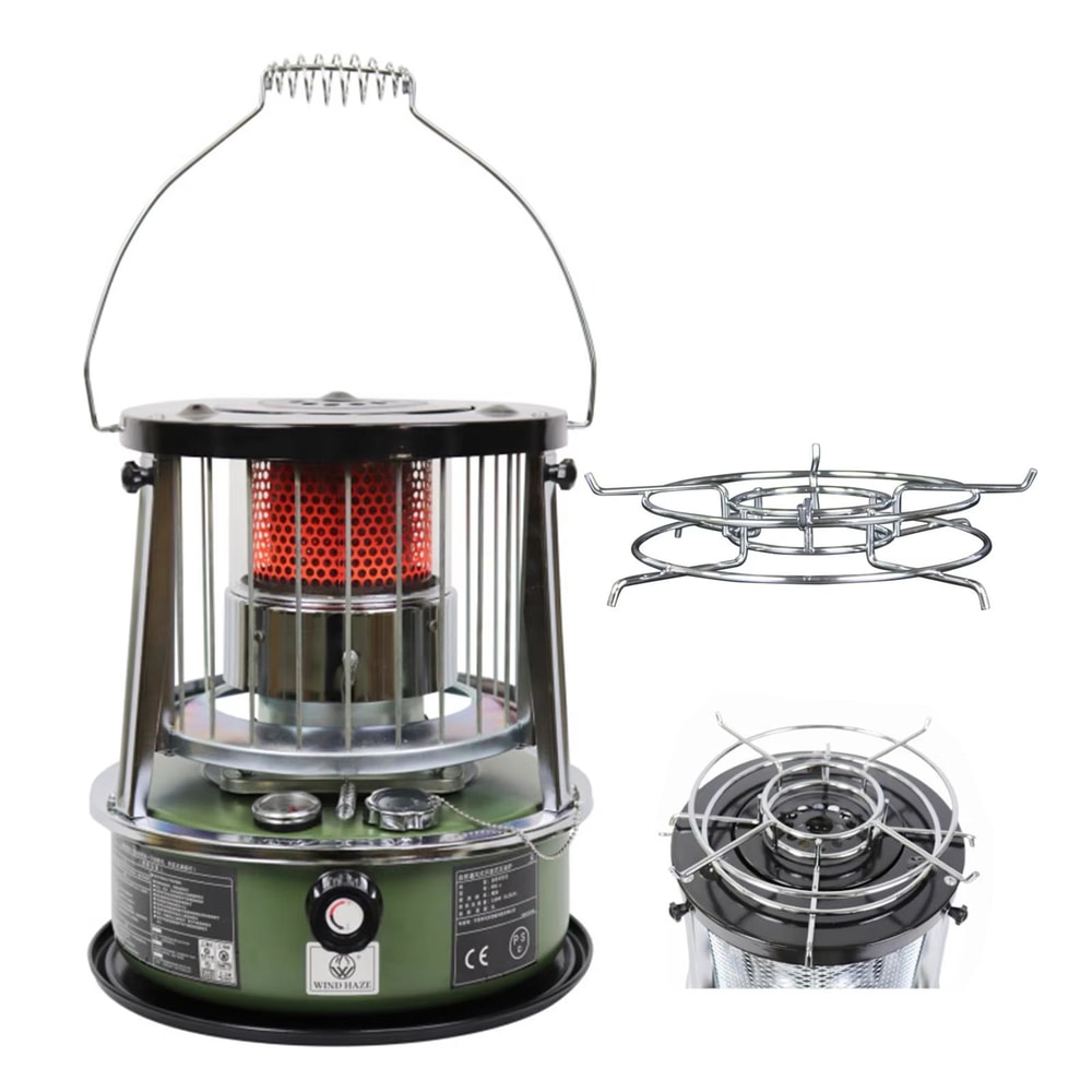 Liftable Kerosene Heating Stove For Home Camping Barbecue And Ice Fishing 1