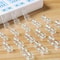 Clear Plastic Cable Clips Transparent Wire Organizers With Adhesive Backing 20010 Pieces 6