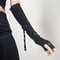 Personalized Y2K Punk Fingerless Buckle Gloves For Women 9