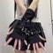 Personalized Y2K Punk Fingerless Buckle Gloves For Women 1