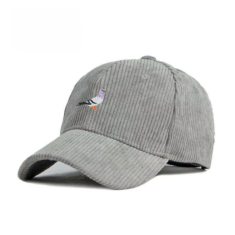 Unisex Pigeon Embroidery Baseball Cap For All Seasons 26