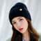 Womens Winter Windproof Layered Knitted Beanie Hat 2