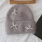 Womens Winter Windproof Layered Knitted Beanie Hat 13