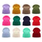 Solid Knitted Winter Beanie Hat For Men And Women 0