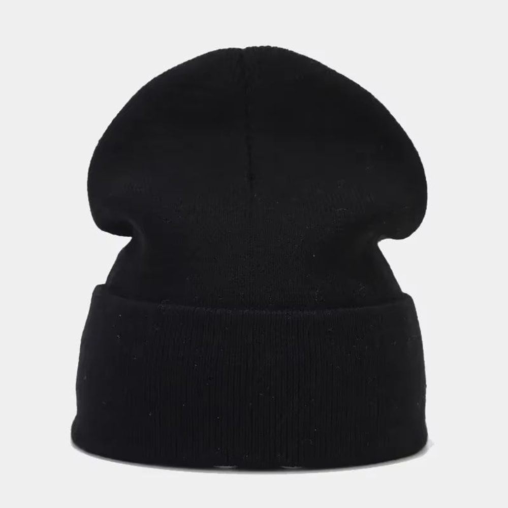 Solid Knitted Winter Beanie Hat For Men And Women 6