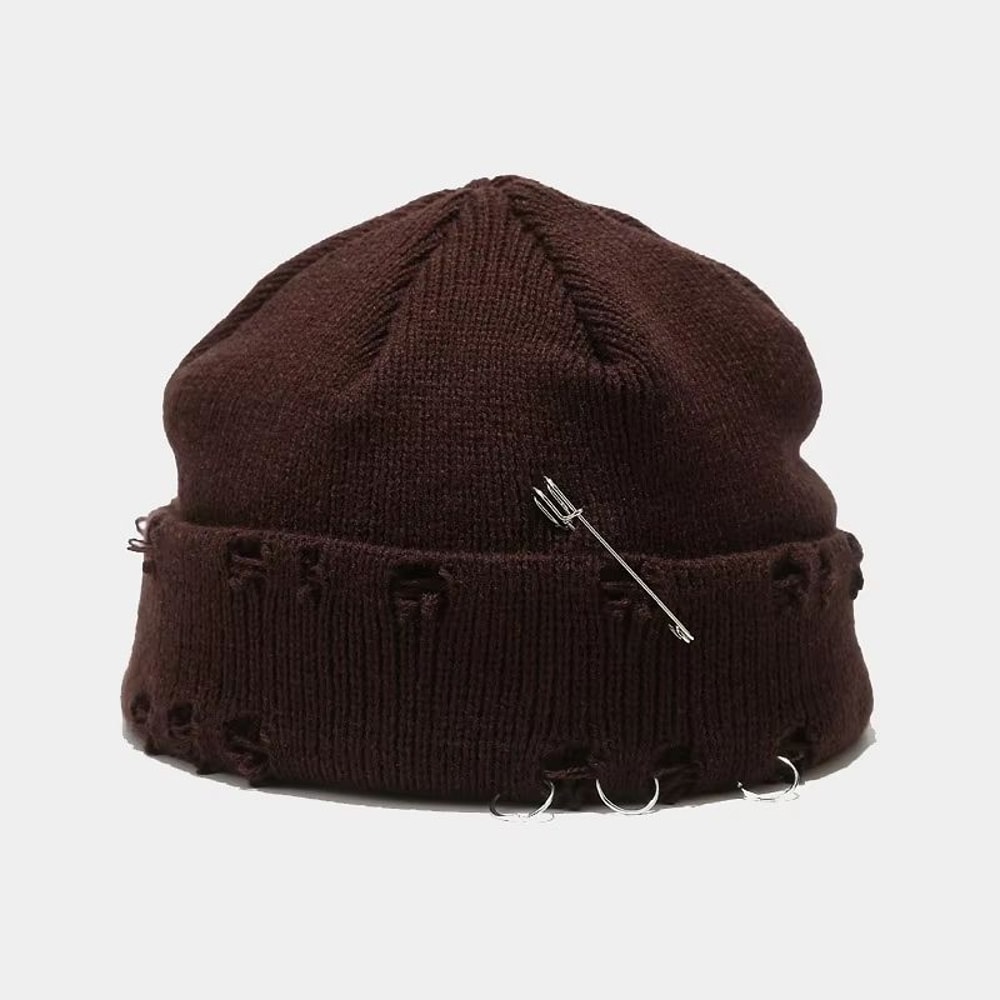 1pc Winter Harajuku Y2k Style Knitted Beanies Hats For Womenoutdoor Fashion Warm Thick Flanging Met 16
