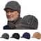Unisex Winter Fleece Beanie With Brim For Outdoor Sports 1