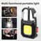 Ultra Small Rechargeable COB Keychain LED Light With MultiFunction Tools 0