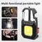 Ultra Small Rechargeable COB Keychain LED Light With MultiFunction Tools 0