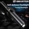 Rechargeable Tactical SelfDefense Flashlight With Window Breaker And Emergency Tool 3