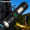 Rechargeable Bright LED Flashlight With Built N Battery For Outdoor Activities 0