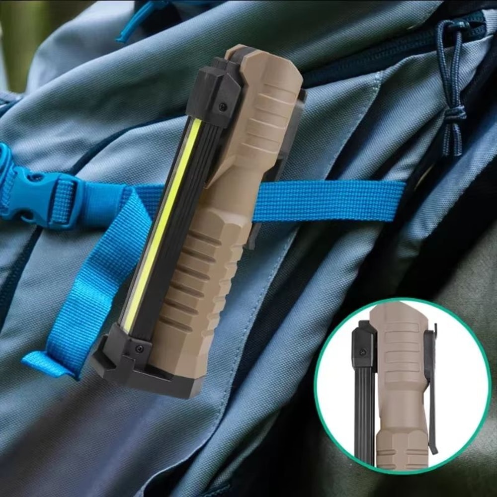 Folding Rechargeable COB XPE LED Work Light With Emergency Modes 4