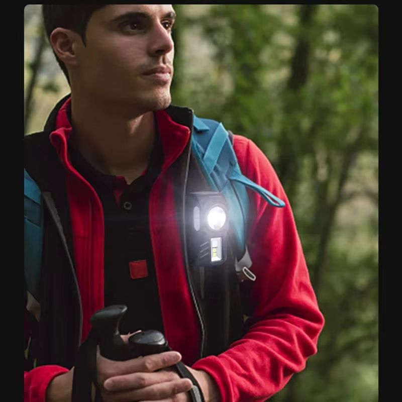 Rechargeable Motion Sensor LED Headlamp With Magnet And Cap Clip 5