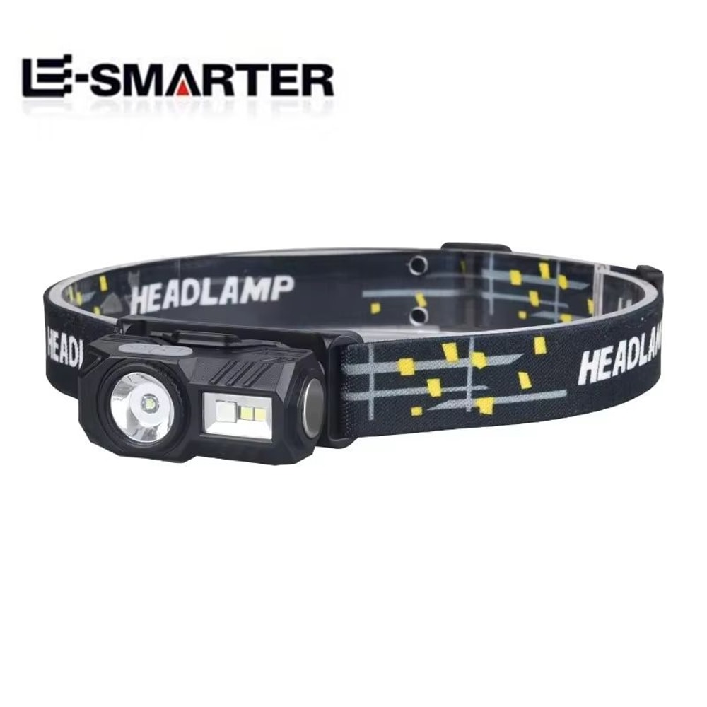 Rechargeable Motion Sensor LED Headlamp With Magnet And Cap Clip 7