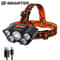 USB Rechargeable 5LED Headlamp With 4 Lighting Modes 6