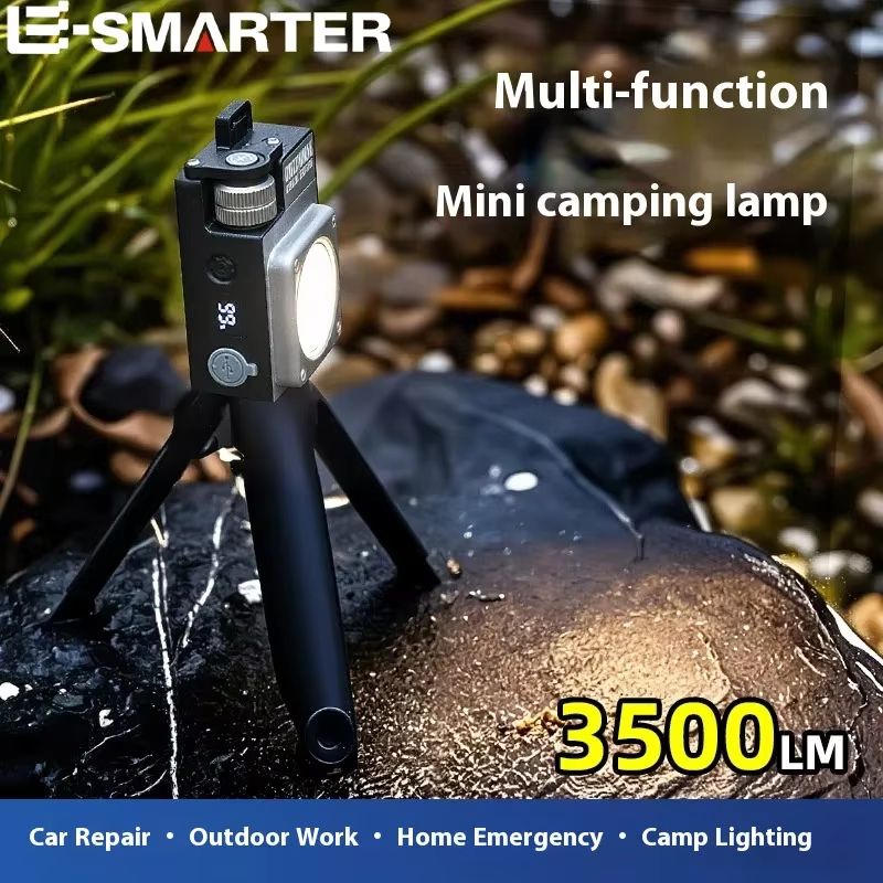 COB Rechargeable Waterproof Camping Lantern With Magnetic Hook And Emergency Charger 2