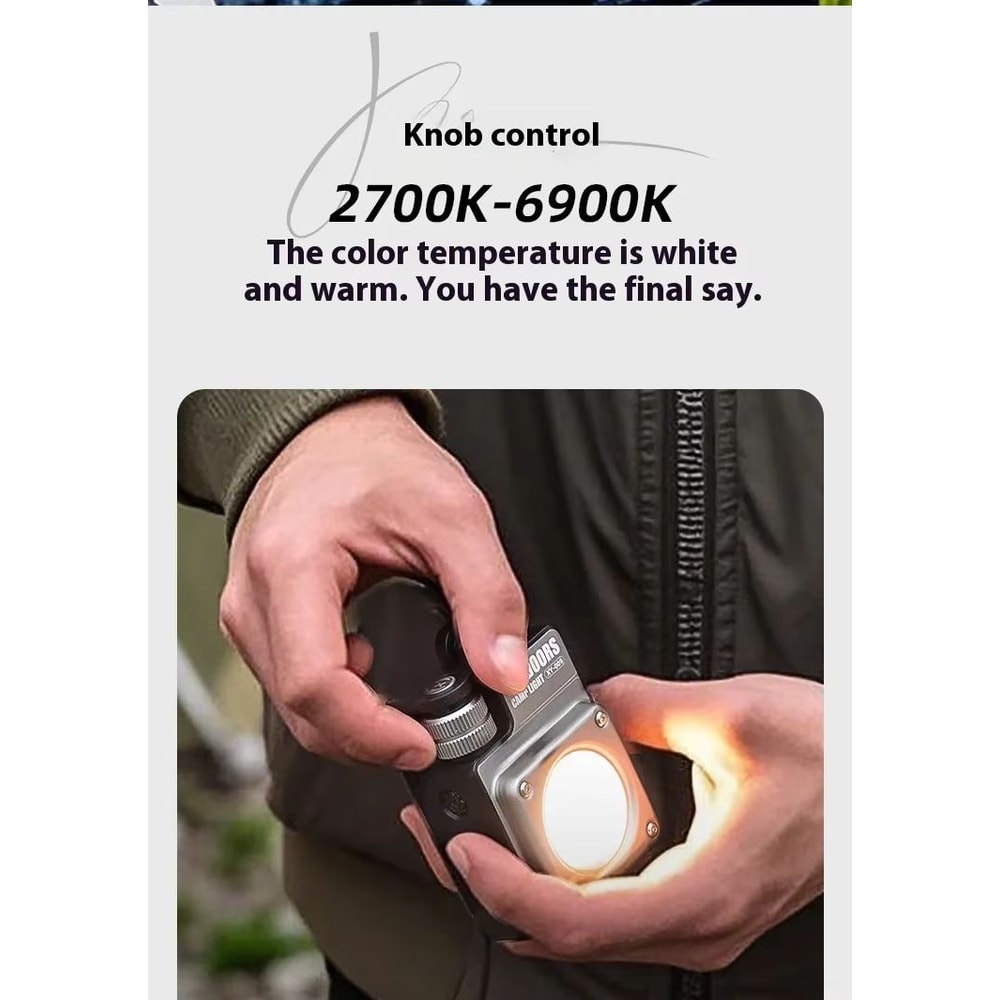 COB Rechargeable Waterproof Camping Lantern With Magnetic Hook And Emergency Charger 4