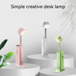 portable led telescopic desk lamp with eye protection and power bank function