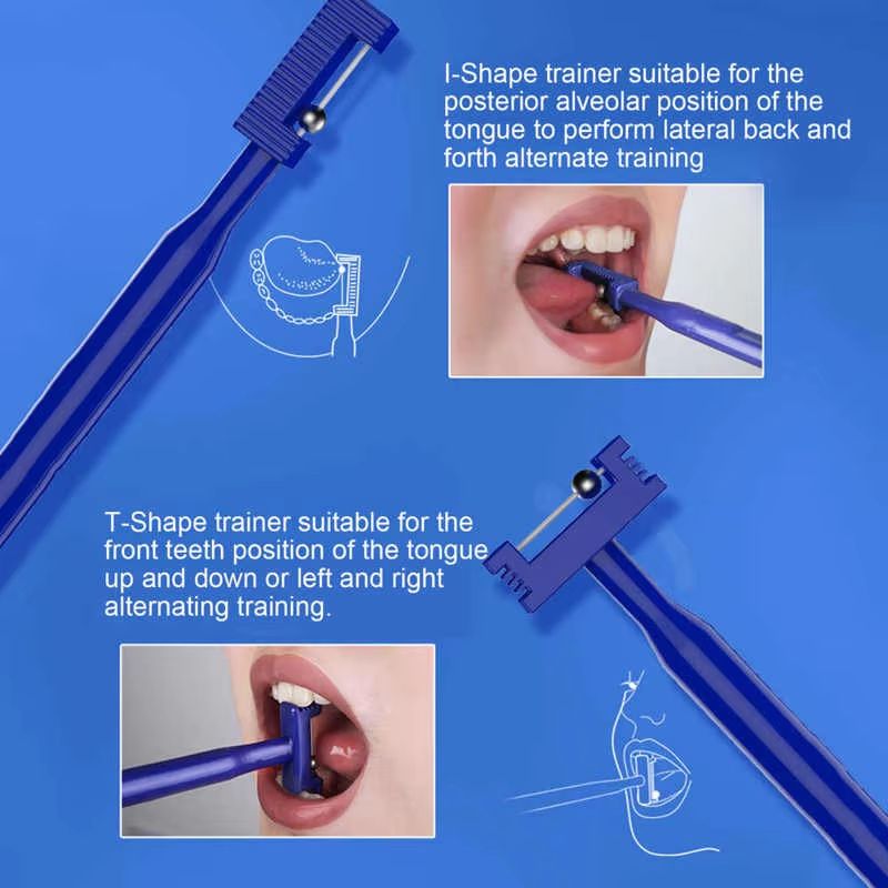 3Piece Kids Tongue Tip Exercise Tool Set For Oral Motor Training 2