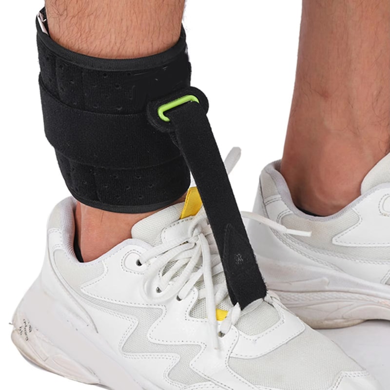Adjustable Ankle Support Brace For Foot Drop And Postural Correction 5