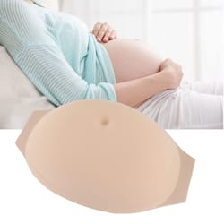 breathable synthetic pregnancy belly with soft lightweight design