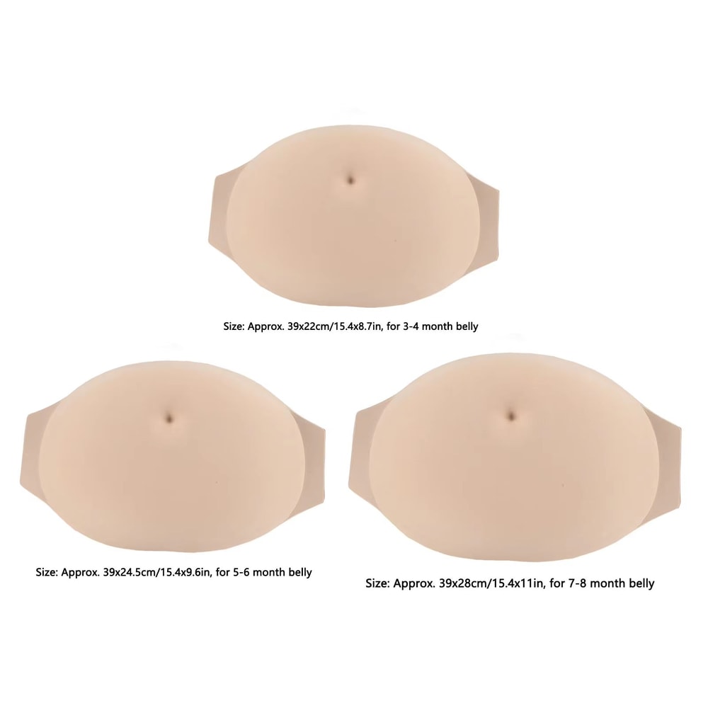 Breathable Synthetic Pregnancy Belly With Soft Lightweight Design 2