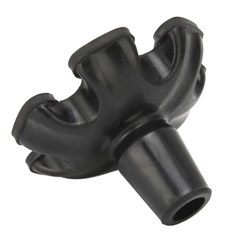 6Pillar Nonslip Rubber Cane And Crutch Tips For Walking Support 2