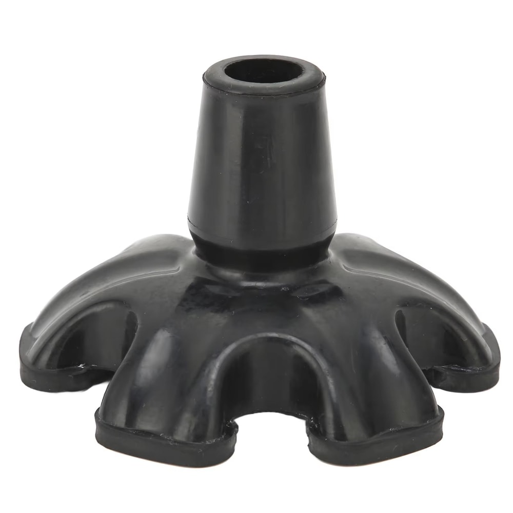 6Pillar Nonslip Rubber Cane And Crutch Tips For Walking Support 5