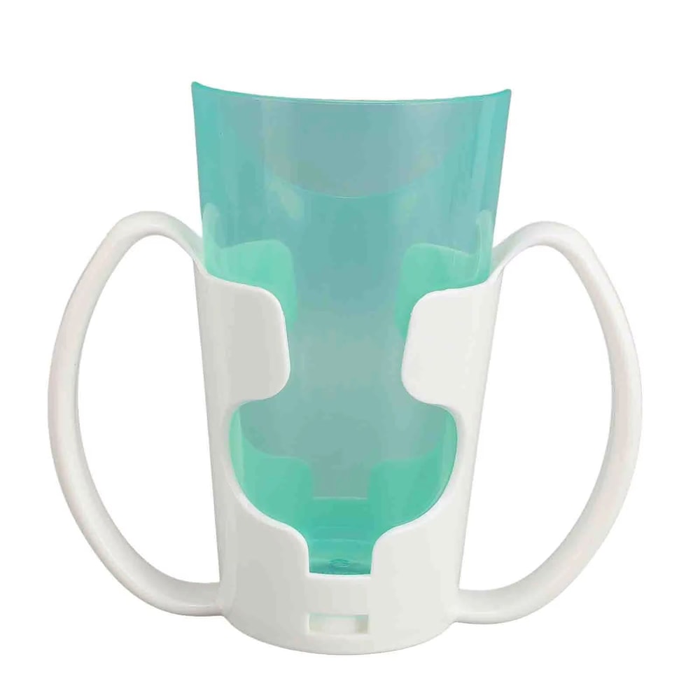 Transparent Patient Care Drinking Cup With Beveled Comfort Rim 0