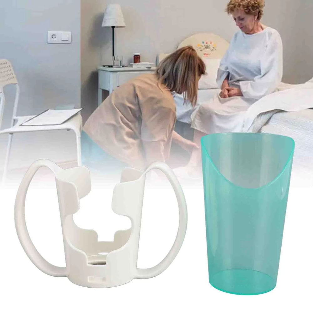 Transparent Patient Care Drinking Cup With Beveled Comfort Rim 1