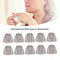 10Piece Silicone Hearing Aid Open Domes For Hearing Aid Comfort And Fit 0