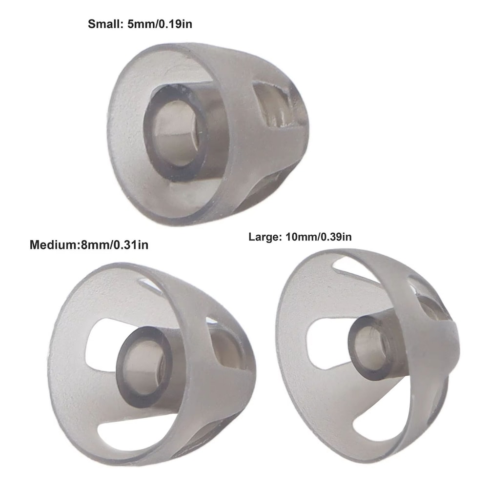 10Piece Silicone Hearing Aid Open Domes For Hearing Aid Comfort And Fit 1