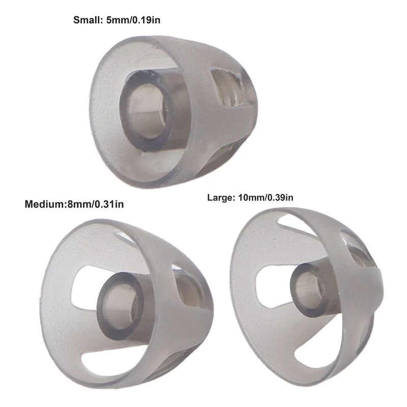 10Piece Silicone Hearing Aid Open Domes For Hearing Aid Comfort And Fit 1