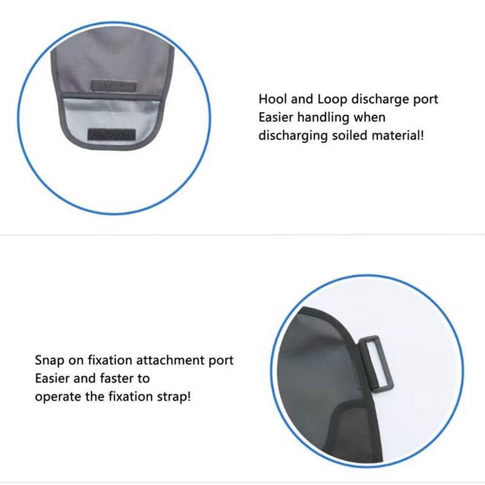 Universal Stretchy Ostomy Bag Cover With Waterproof Protection 2