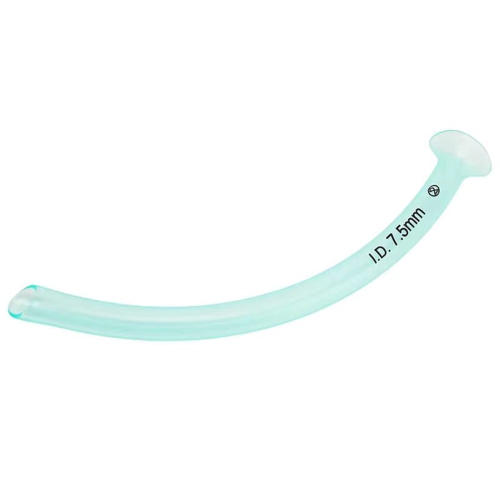 Disposable Transparent Nasopharyngeal Airway Tube Emergency Airway Support Green OralNasal Tube 1