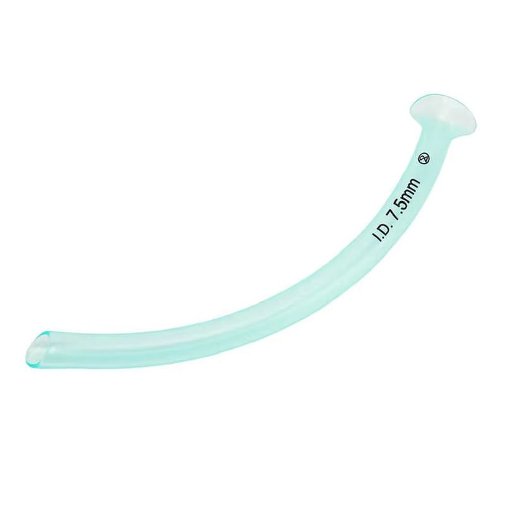 Disposable Transparent Nasopharyngeal Airway Tube Emergency Airway Support Green OralNasal Tube 3