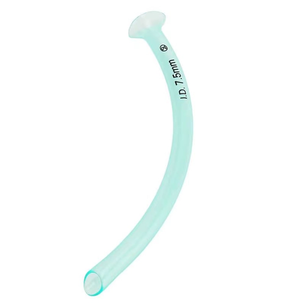Disposable Transparent Nasopharyngeal Airway Tube Emergency Airway Support Green OralNasal Tube 4
