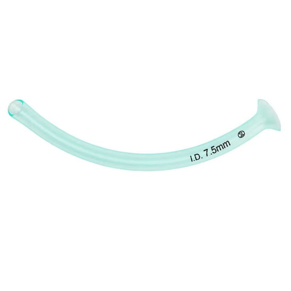 Disposable Transparent Nasopharyngeal Airway Tube Emergency Airway Support Green OralNasal Tube 6