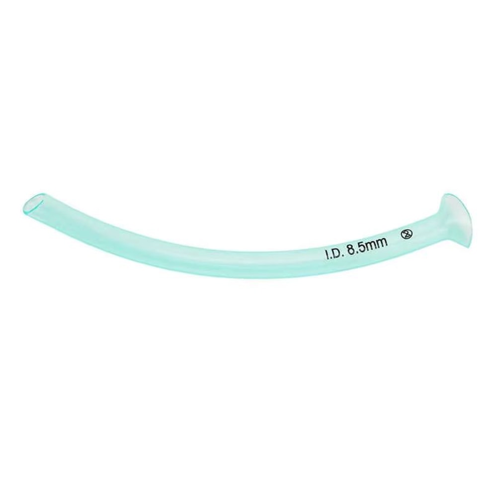 Disposable Transparent Nasopharyngeal Airway Tube Emergency Airway Support Green OralNasal Tube 7