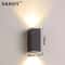 SANDIY Outdoor LED Garden Wall Lamp Up Down Light For Exterior Patio Porch Garage Gate Balcony Step 10