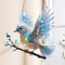 Glass Bird Window Hanging Decor 1