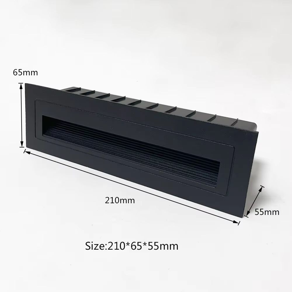 SANDIY Waterproof LED Stair And Step Light Outdoor Wall Sconce Embedded Nightlight For House Yard 11