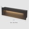 SANDIY Waterproof LED Stair And Step Light Outdoor Wall Sconce Embedded Nightlight For House Yard 13