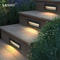 SANDIY Waterproof LED Stair And Step Light Outdoor Wall Sconce Embedded Nightlight For House Yard 5