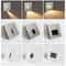 SANDIY Recessed Motion Sensor Stair Light Wall Lamp Indoor Step Spotlights Nightlight For Staircas 3