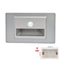 SANDIY American LED Step Light Wall Lamp With PIR Motion Sensor Recessed Night Lighting For Stairs 11