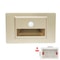 SANDIY American LED Step Light Wall Lamp With PIR Motion Sensor Recessed Night Lighting For Stairs 13
